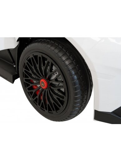 Elektromobilis vaikams Lamborghini Aventador SV White 12 Elektromobilis vaikams Lamborghini Aventador SV White 12