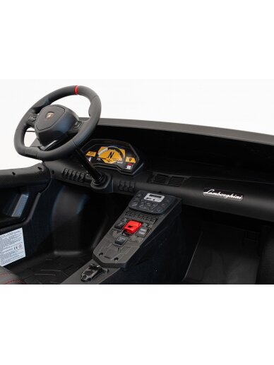 Elektromobilis vaikams Lamborghini Aventador SV White 7 Elektromobilis vaikams Lamborghini Aventador SV White 7