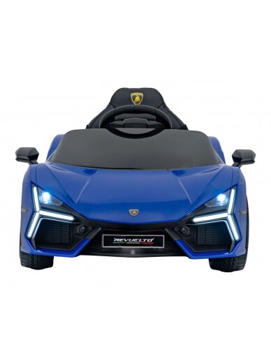 Elektromobilis vaikams Lamborghini Revuelto Blue Elektromobilis vaikams Lamborghini Revuelto Blue