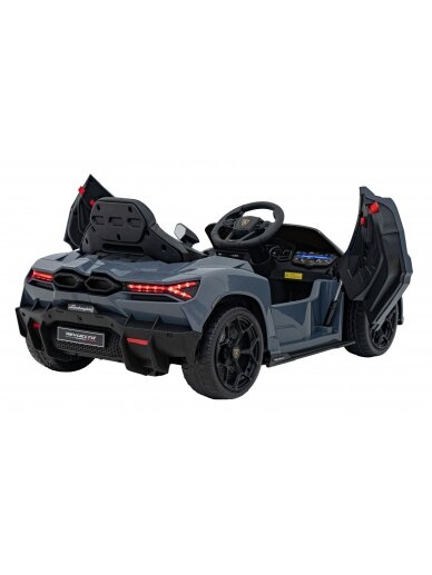 Elektromobilis vaikams Lamborghini Revuelto Gray 10 Elektromobilis vaikams Lamborghini Revuelto Gray 10