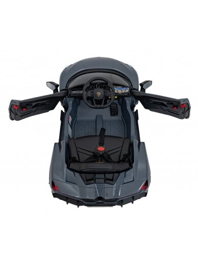 Elektromobilis vaikams Lamborghini Revuelto Gray 11 Elektromobilis vaikams Lamborghini Revuelto Gray 11