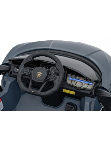 Elektromobilis vaikams Lamborghini Revuelto Gray 17 Elektromobilis vaikams Lamborghini Revuelto Gray 17