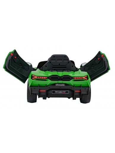 Elektromobilis vaikams Lamborghini Revuelto Green 10 Elektromobilis vaikams Lamborghini Revuelto Green 10