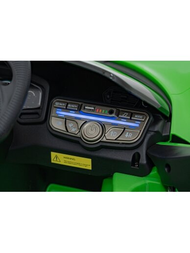 Elektromobilis vaikams Lamborghini Revuelto Green 19 Elektromobilis vaikams Lamborghini Revuelto Green 19
