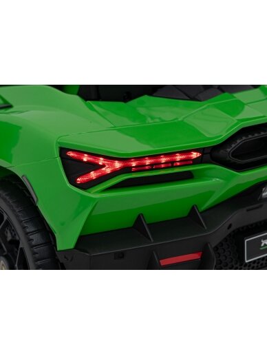 Elektromobilis vaikams Lamborghini Revuelto Green 23 Elektromobilis vaikams Lamborghini Revuelto Green 23