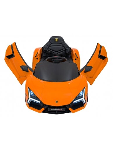 Elektromobilis vaikams Lamborghini Revuelto Orange 12 Elektromobilis vaikams Lamborghini Revuelto Orange 12