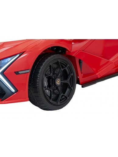 Elektromobilis vaikams Lamborghini Revuelto Red 14 Elektromobilis vaikams Lamborghini Revuelto Red 14