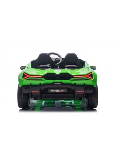 Elektromobilis vaikams Lamborghini Revuelto XL Green 1 Elektromobilis vaikams Lamborghini Revuelto XL Green 1