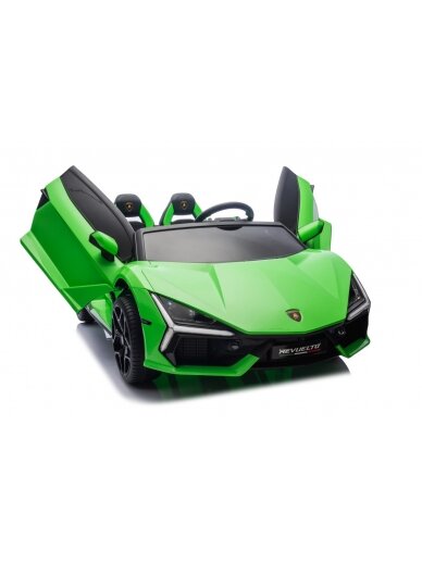 Elektromobilis vaikams Lamborghini Revuelto XL Green 11 Elektromobilis vaikams Lamborghini Revuelto XL Green 11