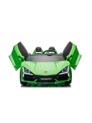 Elektromobilis vaikams Lamborghini Revuelto XL Green 5 Elektromobilis vaikams Lamborghini Revuelto XL Green 5