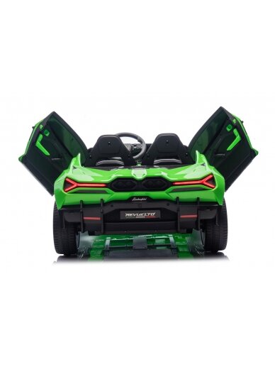 Elektromobilis vaikams Lamborghini Revuelto XL Green 9 Elektromobilis vaikams Lamborghini Revuelto XL Green 9