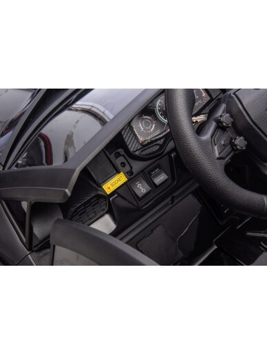Elektromobilis vaikams Lamborghini Revuelto XL STRONG Black 7 Elektromobilis vaikams Lamborghini Revuelto XL STRONG Black 7