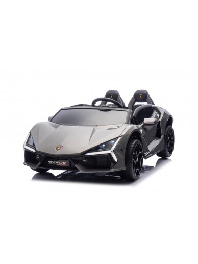 Elektromobilis vaikams Lamborghini Revuelto XL STRONG Gray 22 Elektromobilis vaikams Lamborghini Revuelto XL STRONG Gray 22