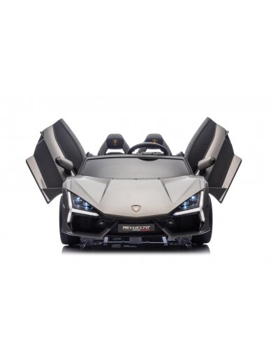 Elektromobilis vaikams Lamborghini Revuelto XL STRONG Gray 6 Elektromobilis vaikams Lamborghini Revuelto XL STRONG Gray 6