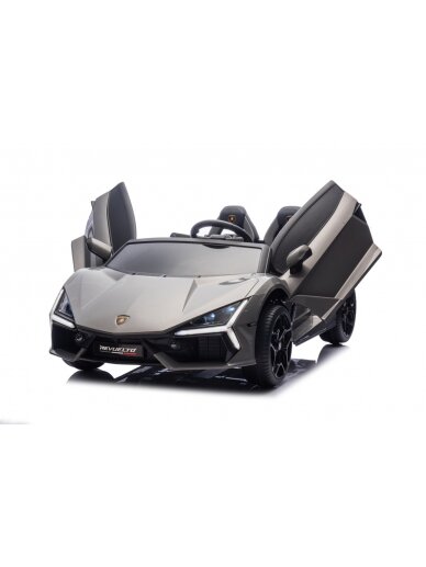 Elektromobilis vaikams Lamborghini Revuelto XL STRONG Gray 7 Elektromobilis vaikams Lamborghini Revuelto XL STRONG Gray 7