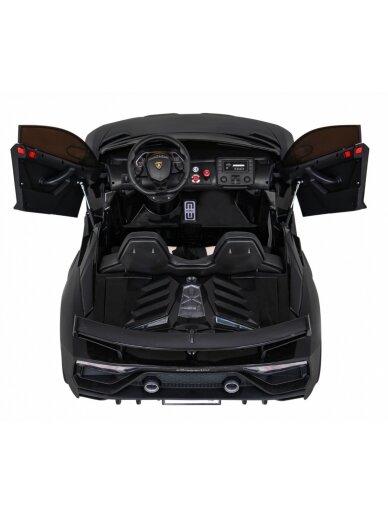 Elektromobilis vaikams Lamborghini SVJ DRIFT Black 7 Elektromobilis vaikams Lamborghini SVJ DRIFT Black 7
