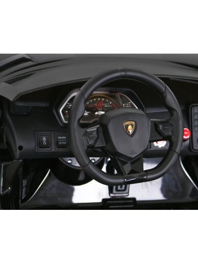 Elektromobilis vaikams Lamborghini SVJ DRIFT Black 8