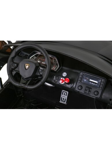 Elektromobilis vaikams Lamborghini SVJ DRIFT Black 9 Elektromobilis vaikams Lamborghini SVJ DRIFT Black 9