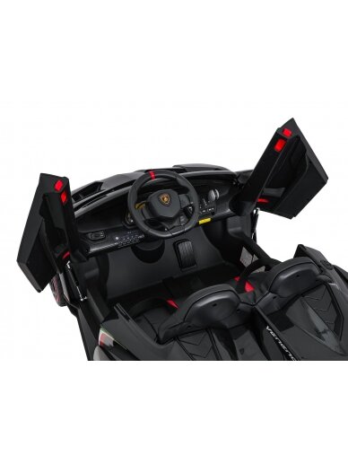 Elektromobilis vaikams Lamborghini VeneNe Black 10 Elektromobilis vaikams Lamborghini VeneNe Black 10