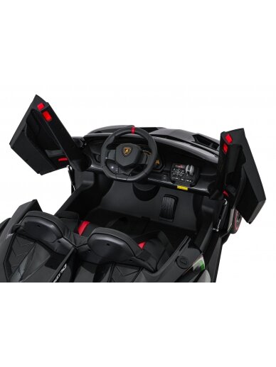 Elektromobilis vaikams Lamborghini VeneNe Black 11 Elektromobilis vaikams Lamborghini VeneNe Black 11