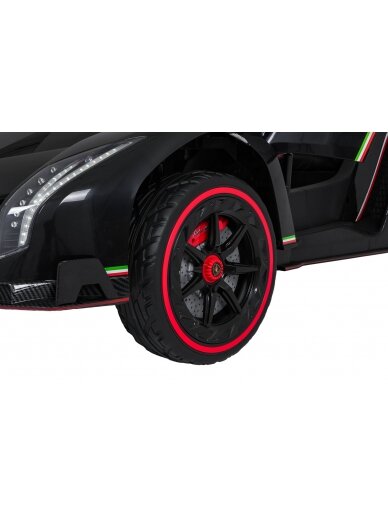 Elektromobilis vaikams Lamborghini VeneNe Black 18 Elektromobilis vaikams Lamborghini VeneNe Black 18