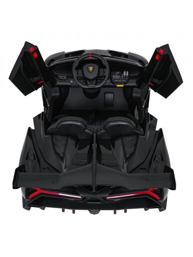 Elektromobilis vaikams Lamborghini VeneNe Black 9 Elektromobilis vaikams Lamborghini VeneNe Black 9
