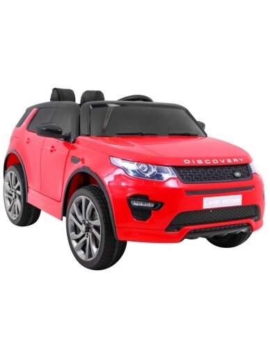 Elektromobilis vaikams Land Rover DisDangay Red 11