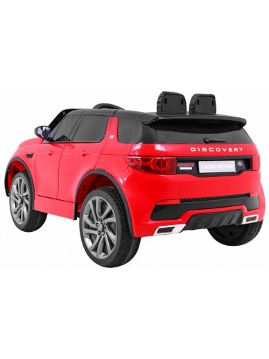 Elektromobilis vaikams Land Rover DisDangay Red 4