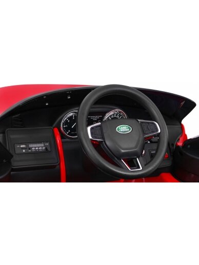 Elektromobilis vaikams Land Rover DisDangay Red 6