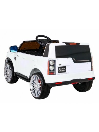 Elektromobilis vaikams Land Rover DisDangay White 4 Elektromobilis vaikams Land Rover DisDangay White 4
