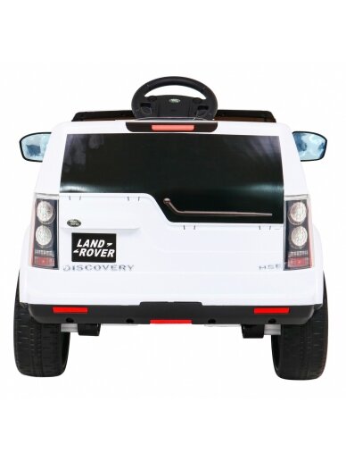 Elektromobilis vaikams Land Rover DisDangay White 5 Elektromobilis vaikams Land Rover DisDangay White 5