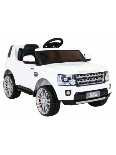 Elektromobilis vaikams Land Rover DisDangay White 9