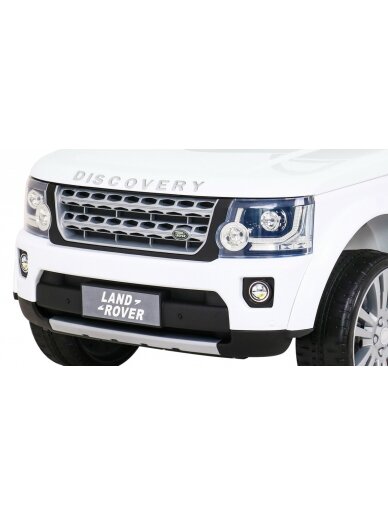 Elektromobilis vaikams Land Rover DisDangay White 12 Elektromobilis vaikams Land Rover DisDangay White 12
