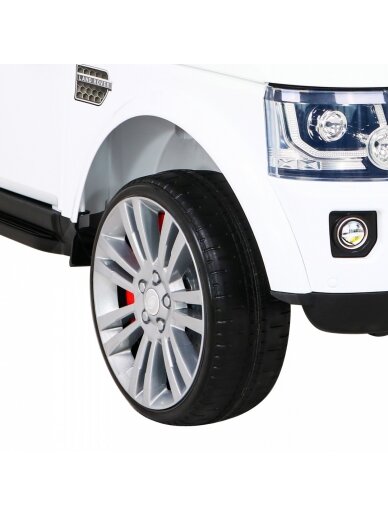 Elektromobilis vaikams Land Rover DisDangay White 14 Elektromobilis vaikams Land Rover DisDangay White 14