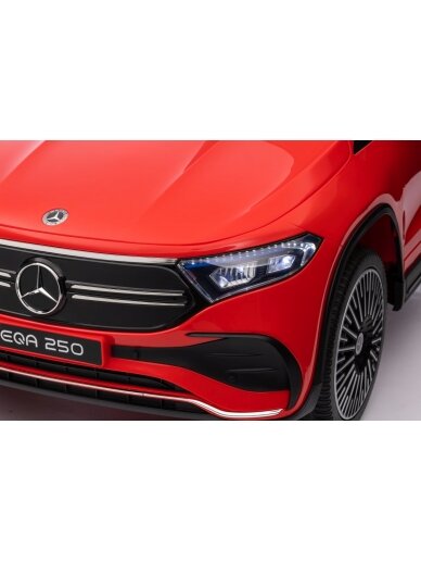 Elektromobilis vaikams Mercedes Benz EQA 250 Red 30