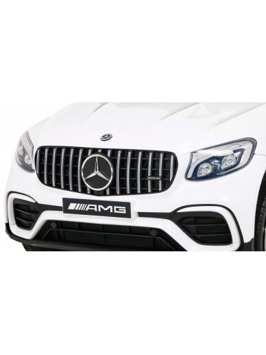 Elektromobilis vaikams Mercedes Benz GLC63S White 11 Elektromobilis vaikams Mercedes Benz GLC63S White 11