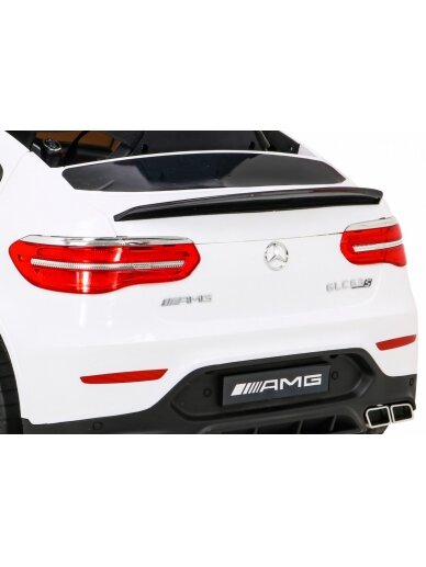 Elektromobilis vaikams Mercedes Benz GLC63S White 12 Elektromobilis vaikams Mercedes Benz GLC63S White 12