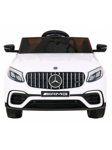 Elektromobilis vaikams Mercedes Benz GLC63S White 2 Elektromobilis vaikams Mercedes Benz GLC63S White 2