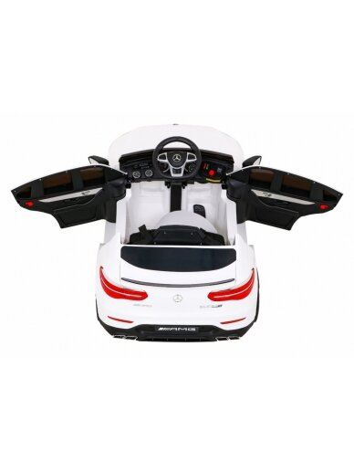 Elektromobilis vaikams Mercedes Benz GLC63S White 6 Elektromobilis vaikams Mercedes Benz GLC63S White 6