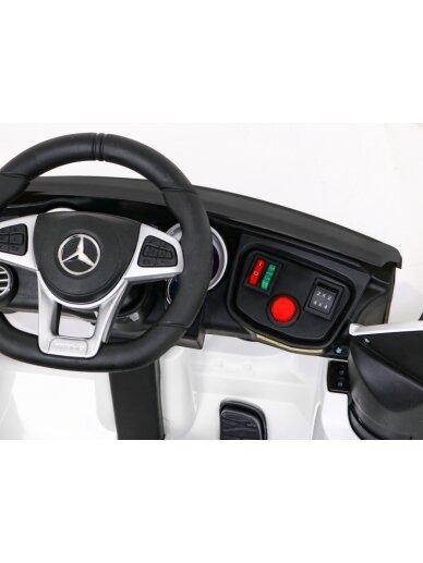 Elektromobilis vaikams Mercedes Benz GLC63S White 8 Elektromobilis vaikams Mercedes Benz GLC63S White 8