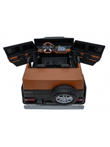 Elektromobilis vaikams Mercedes Benz MAYBACH G650 Black 11 Elektromobilis vaikams Mercedes Benz MAYBACH G650 Black 11