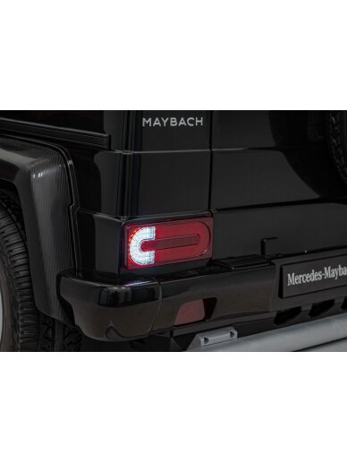 Elektromobilis vaikams Mercedes Benz MAYBACH G650 Black 18 Elektromobilis vaikams Mercedes Benz MAYBACH G650 Black 18