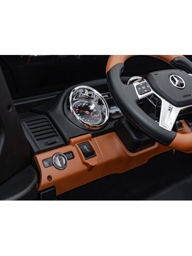 Elektromobilis vaikams Mercedes Benz MAYBACH G650 Black 25 Elektromobilis vaikams Mercedes Benz MAYBACH G650 Black 25