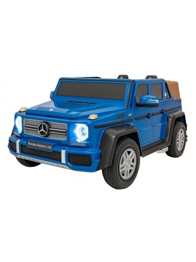 Elektromobilis vaikams Mercedes Benz MAYBACH G650 STRONG Blue 2 Elektromobilis vaikams Mercedes Benz MAYBACH G650 STRONG Blue 2