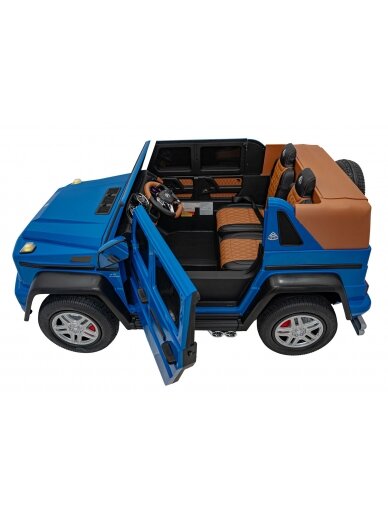 Elektromobilis vaikams Mercedes Benz MAYBACH G650 STRONG Blue 5 Elektromobilis vaikams Mercedes Benz MAYBACH G650 STRONG Blue 5