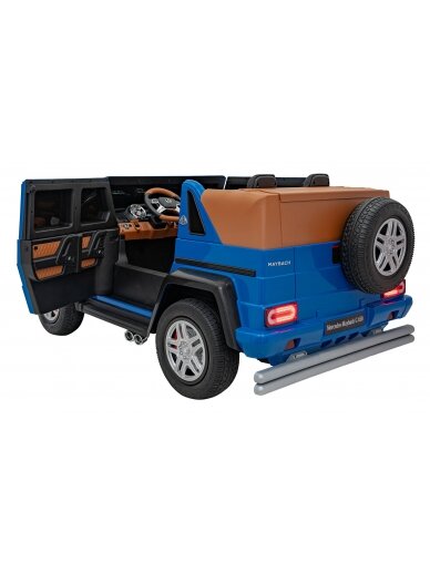 Elektromobilis vaikams Mercedes Benz MAYBACH G650 STRONG Blue 6 Elektromobilis vaikams Mercedes Benz MAYBACH G650 STRONG Blue 6