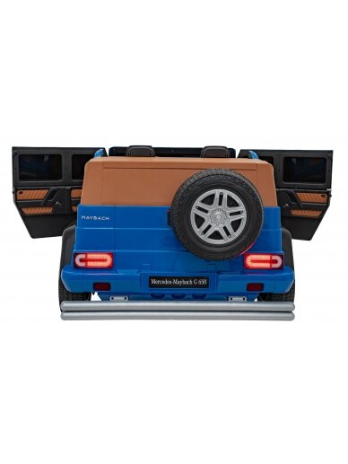Elektromobilis vaikams Mercedes Benz MAYBACH G650 STRONG Blue 9