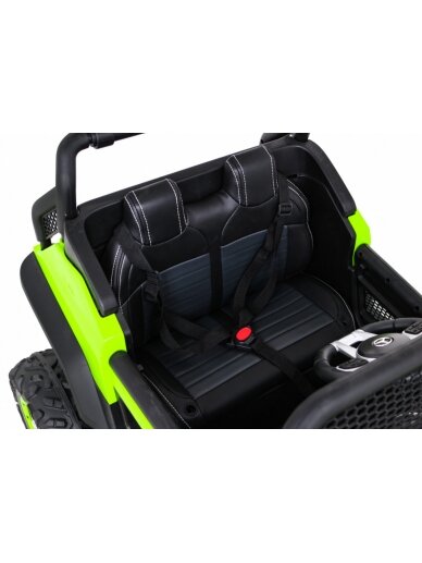 Elektromobilis vaikams Mercedes BENZ UNIMOG Green 10