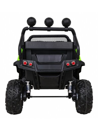 Elektromobilis vaikams Mercedes BENZ UNIMOG Green 5 Elektromobilis vaikams Mercedes BENZ UNIMOG Green 5