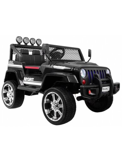 Elektromobilis vaikams NAUJAS "Raptor DRIFTER" 4 x 4 juodas 1 Elektromobilis vaikams NAUJAS "Raptor DRIFTER" 4 x 4 juodas 1